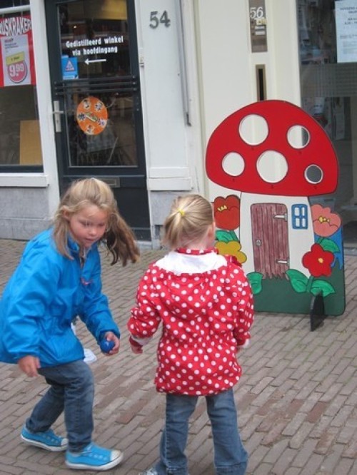 Ballengooien - Paddenstoel